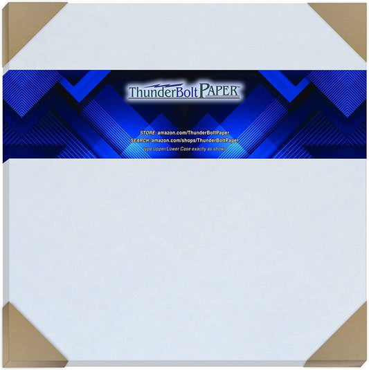 50 Light Blue Parchment 65lb Cover Weight Paper - 12" X 12" (12X12 Inches) Scrapbook Album|Cover Size - Printable Cardstock Colored Sheets Old Parchment Semblance
