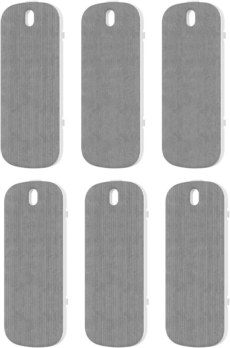 loukin All-in-One Dry Erase Eraser Refill Pads, Replaceable Pads Designed for Whiteboard Erasers, Ideal for Classroom, Home and Office Use, 6 Pack