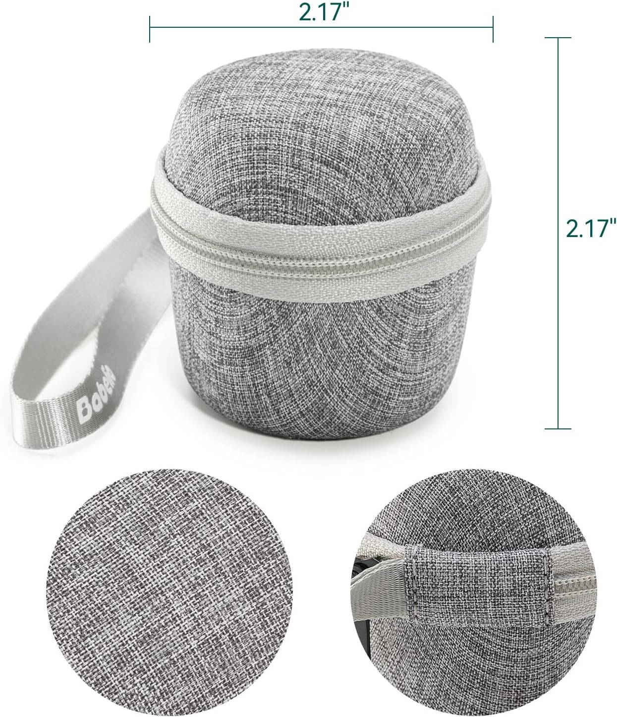 Babelio White Noise Sound Machine for Adults Kids Baby, Mini, 15 Non-looping Sounds, Timer, Memory Function, Easy to Pocket and Travel