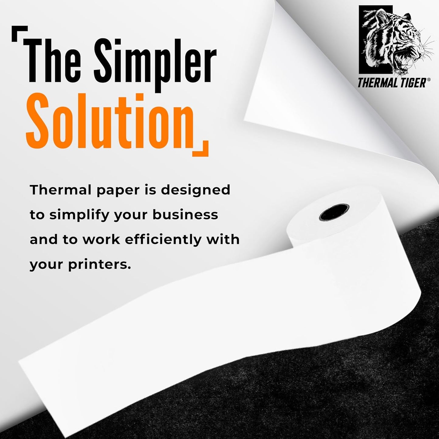 2 1/4 X 200 Thermal Paper Rolls (50 Rolls/Box) – BPA-Free Rolls for POS Systems, Cash Registers & Credit Card Machines