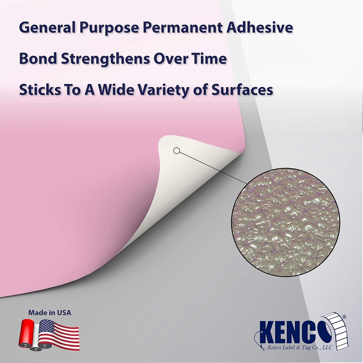 4" X 6" Direct Thermal Perforated Stickers Labels for Shipping Labels, Inventory, and Color Coding - Compatible with Zebra, Rollo, Godex and More (Pink, 12 Rolls)