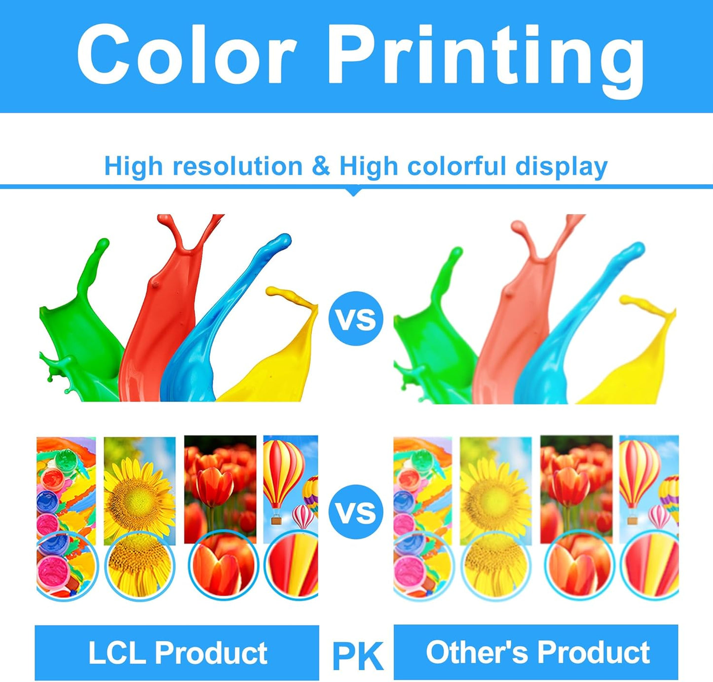LCL Remanufactured Toner Cartridge Replacement for HP 645A C9732A 5500 5500n 5500dn 5500dtn 5500hdn 5550 5550n 5550dn 5550dtn 5550hdn (1-Pack Yellow)