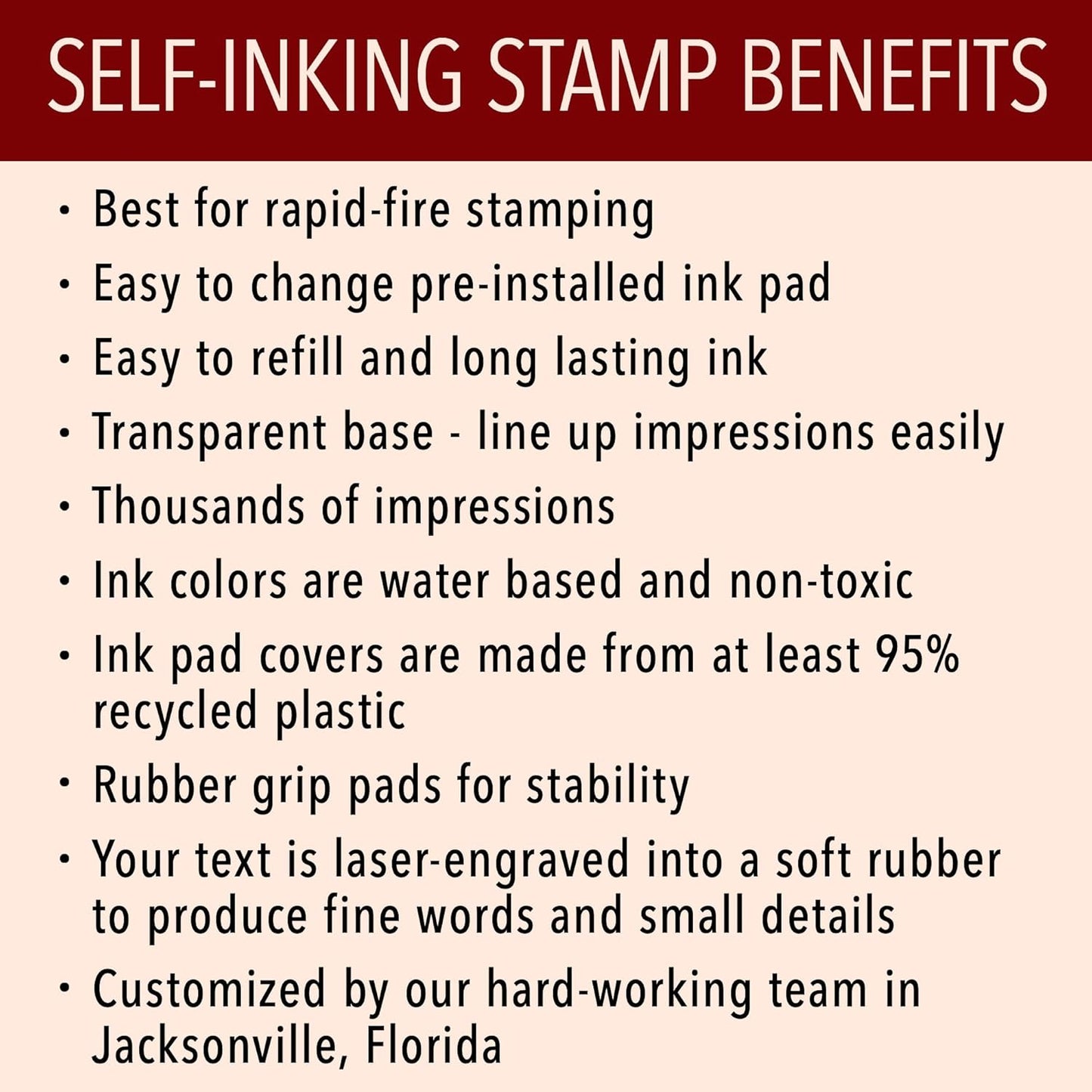 Custom Self-Inking Stamps | 49 Designs | Fun Phrases | Grading Made Easy | Classroom, Library & Book Stamps (Self Assessment, Xtra Wide)