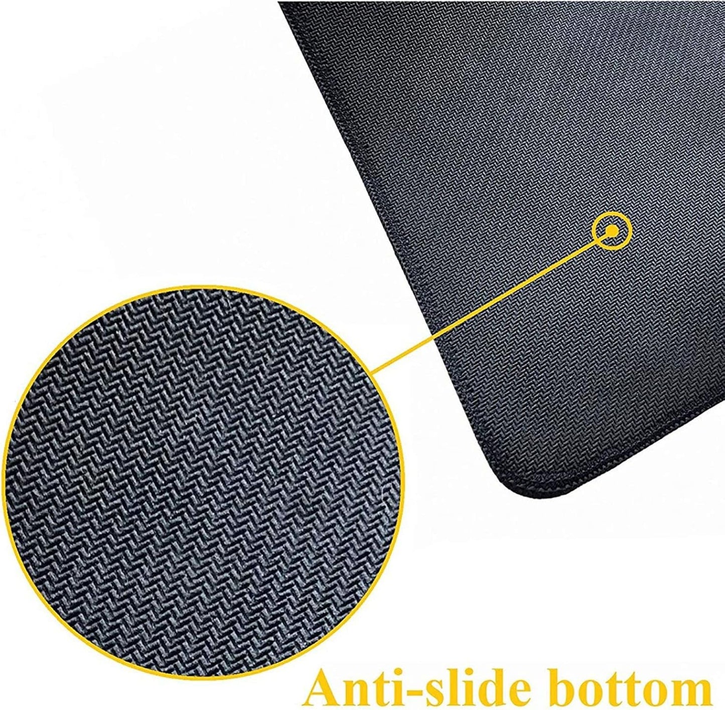 35.4 x 15.7 in, Waterproof XXL Large Mouse Pad for Desk, Extended Keyboard Mouse Mat for Computer Office, Big Laptop Mouse pad, Gaming Pc-Rainbow Boho with Stars