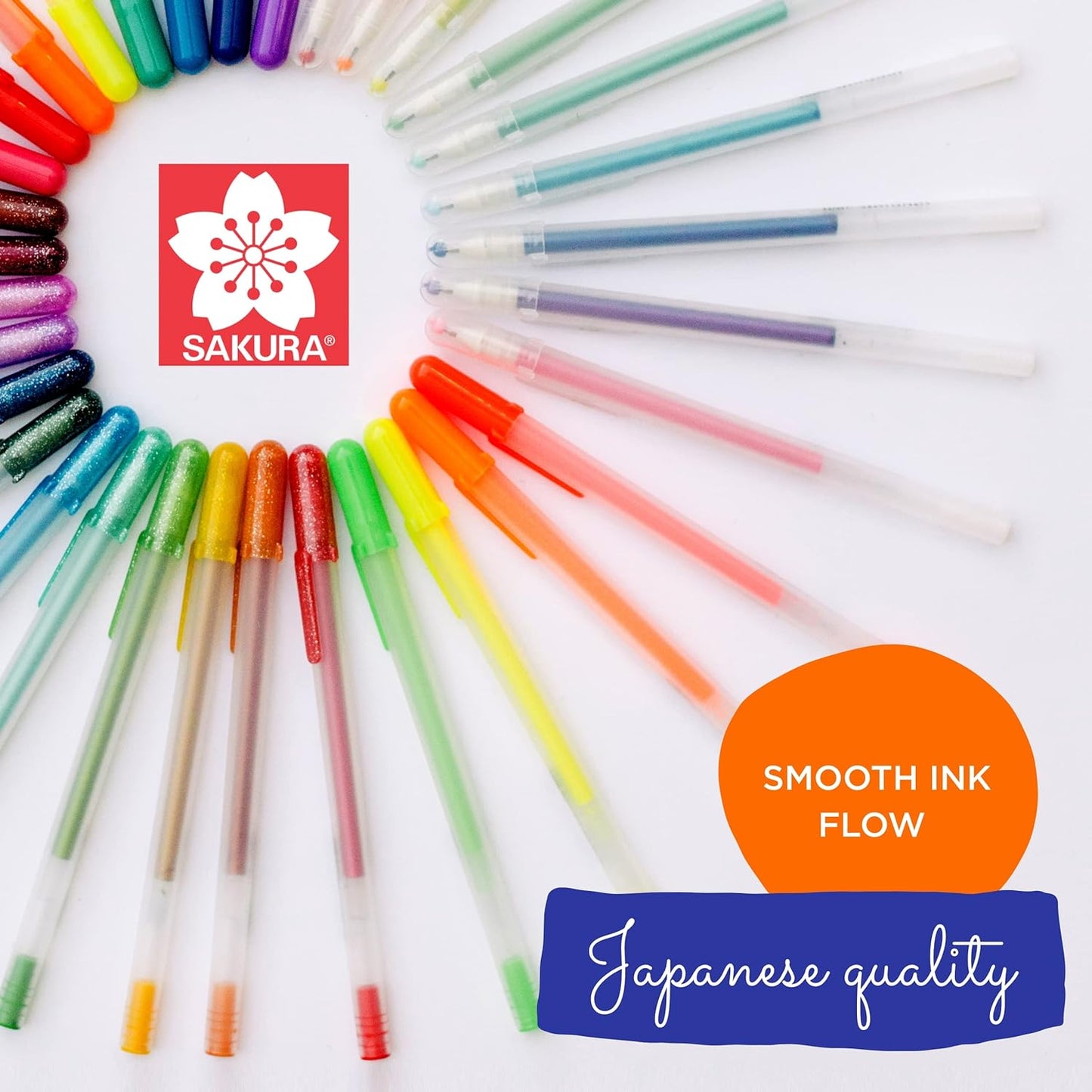 SAKURA Gelly Roll Moonlight 10 Pastel & Opaque Gel Pens - Bold Point Ink Pen for Journaling, Art, or Drawing - Assorted Pastel Ink - Bold Line - 10 Pack