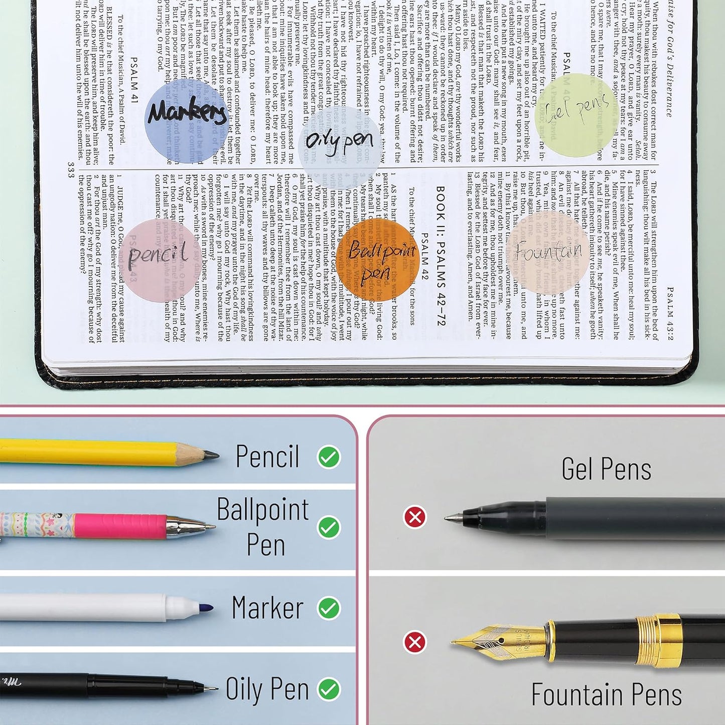 Mr. Pen- Transparent Sticky Notes, 560 Pcs, Assorted Colors, Round Translucent Sticky Notes