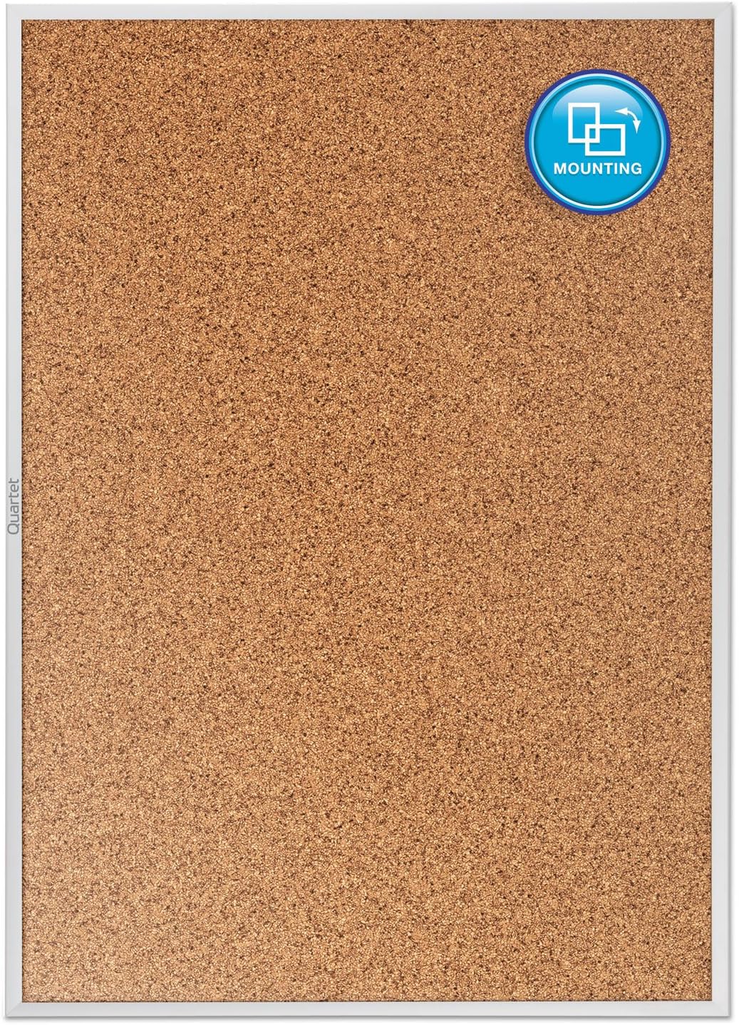 Quartet Standard Aluminum Frame Cork Bulletin Board, 60” x 36” (2305)